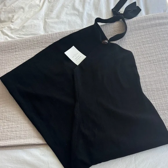 NWT Sézane Lucia Dress in Black Size S - Picture 6 of 8